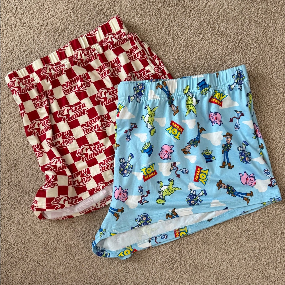 Toy Story and Pizza Planet Shorts Set